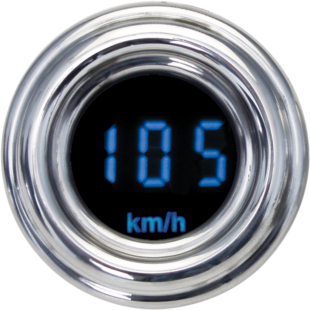 Dakota Digital 1-7/8 inch KPH 4000 Series Speedometer with Retro Blue Display (Part Number MCL-4014R)