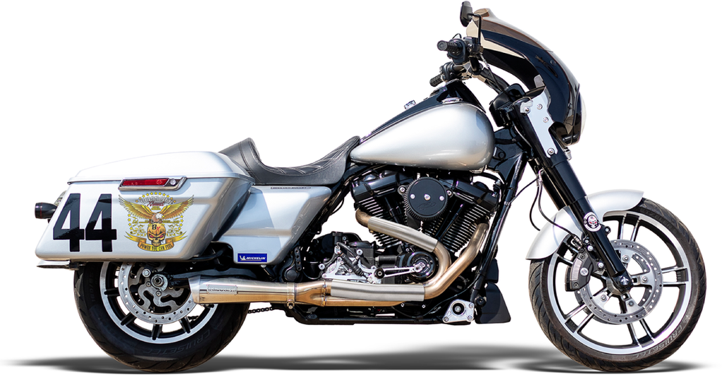 BASSANI XHAUST Competition 2 Exhaust System 1F92SS for Performance Motorcycles