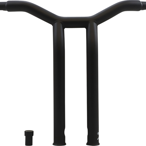 Burly Brand Dominator Handlebar - Raked 14 Inch Matte Black B12-6053SB