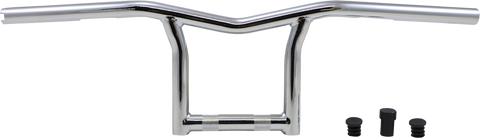 BURLY BRAND Sid Handlebar - 8 Inch Chrome B12-6030C for Motorcycles