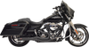 BASSANI XHAUST 1F67B Hotrod 2:1 Exhaust System with Black Finish