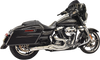 BASSANI XHAUST 2:1 Chrome Exhaust System with Part Number 1F61C