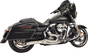BASSANI XHAUST 2:1 Chrome Exhaust System with Part Number 1F61C