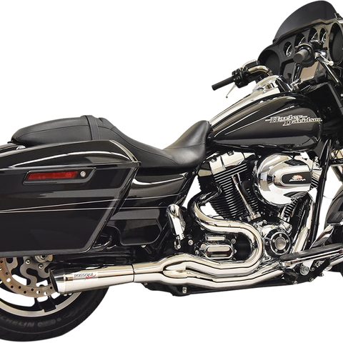 BASSANI XHAUST 2:1 Chrome Exhaust System with Part Number 1F61C