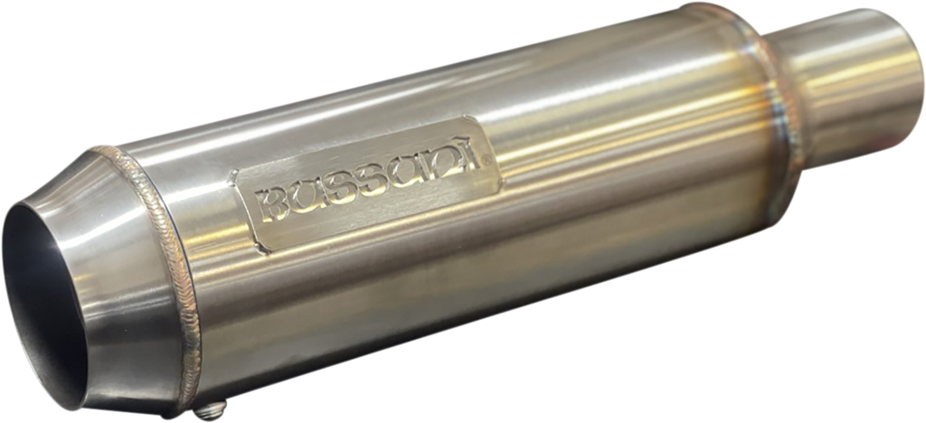 Bassani Xhaust 1F98SS 2-Into-1 Mid-Length Super Bike Exhaust System, Stainless Steel