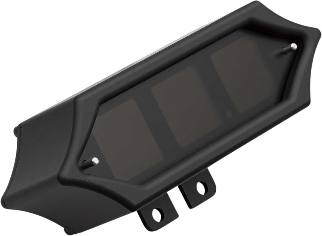 Dakota Digital MLX-9204-K Spiked Black Speedometer with Customizable Display and Bluetooth Technology