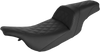 SADDLEMEN Slim Seat Black with Lattice Stitch for '99-'07 FLHT/FLTR – Part 897-07-162