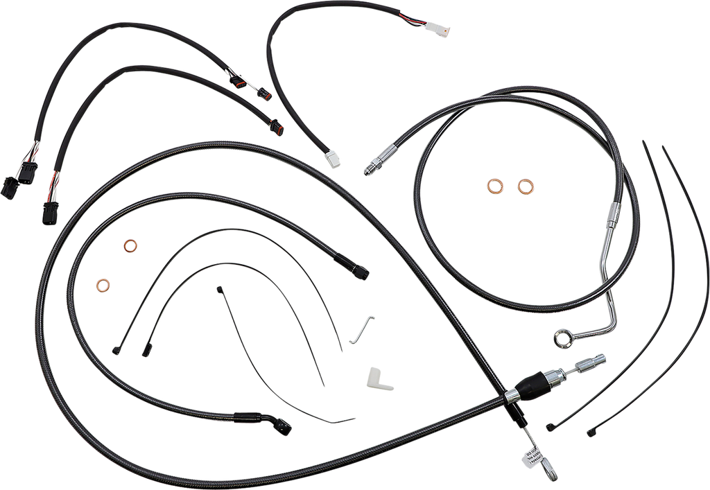 MAGNUM SHIELDING Black Pearl* Designer Handlebar Installation Kit 4871151 - Team Dream Rides