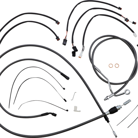 MAGNUM SHIELDING KARBONFIBR Designer Handlebar Installation Kit 7871131 - Team Dream Rides