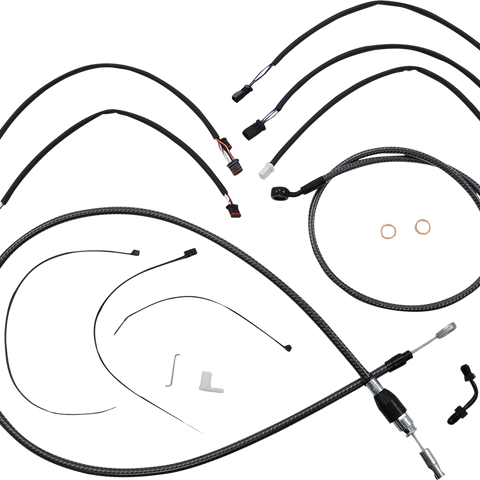 MAGNUM SHIELDING KARBONFIBR Designer Handlebar Installation Kit 7871162 - Team Dream Rides