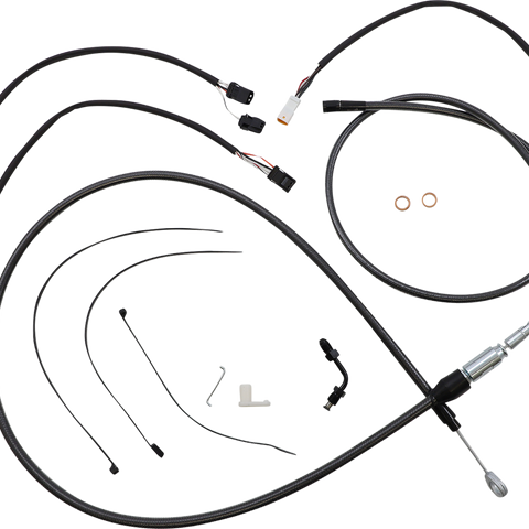 MAGNUM SHIELDING Black Pearl* Designer Handlebar Installation Kit 4871182 - Team Dream Rides