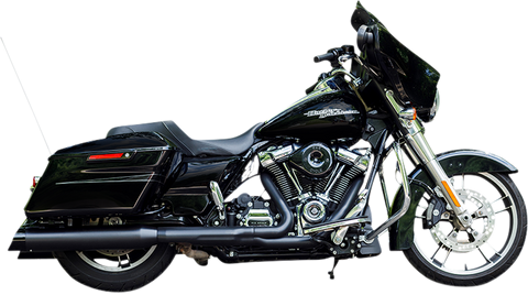 S&S Cycle MK45 Cutlass Black Performance Mufflers, Part 550-1010