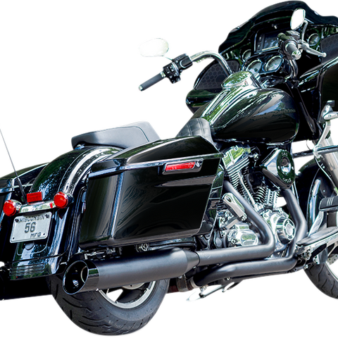 S&S Cycle MK45 Cutlass Black Performance Mufflers, Part Number 550-1016