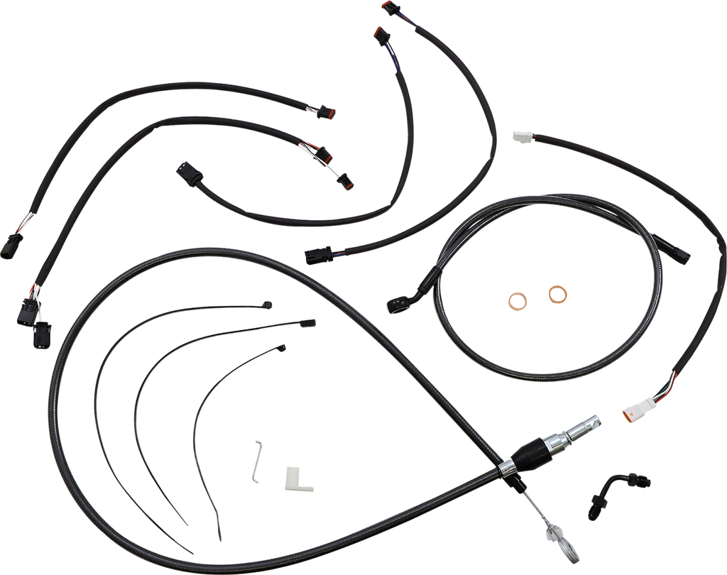 MAGNUM SHIELDING Black Pearl* Designer Handlebar Installation Kit 4871161 - Team Dream Rides