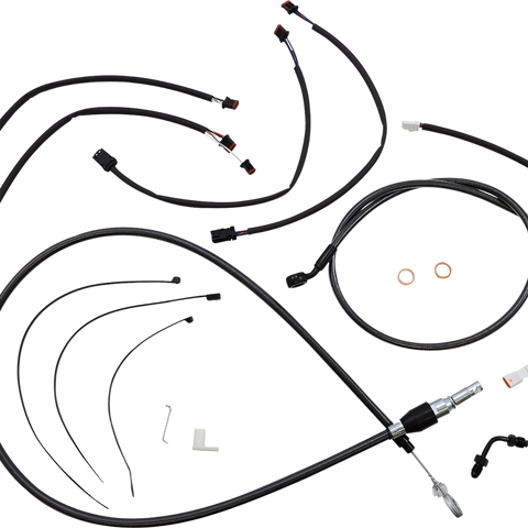 MAGNUM SHIELDING Black Pearl* Designer Handlebar Installation Kit 4871161 - Team Dream Rides