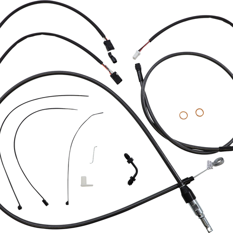 MAGNUM SHIELDING Black Pearl* Designer Handlebar Installation Kit 4871162 - Team Dream Rides