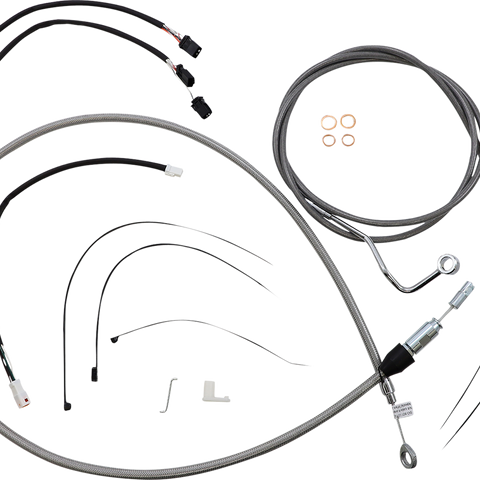 MAGNUM SHIELDING XR Handlebar Installation Kit - Stainless Steel/Chrome 5891141 - Team Dream Rides