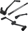 Arlen Ness SpeedLiner Foot Control Kit with Heel/Toe Shifter - Black (Part 420-100)