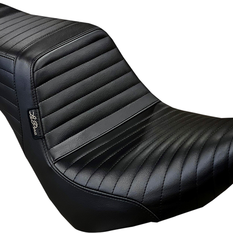 LE PERA Tailwhip Seat - Pleated Black for FXLR/FLSB '18-'23 - Part LYR-580PT - Team Dream Rides