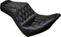 LE PERA Tailwhip Seat - Double Diamond - Black - FXLR/FLSB '18-'23 LYR-580DD - Team Dream Rides