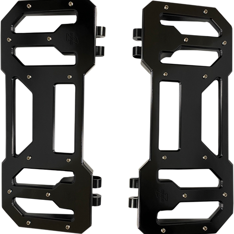 PRO-ONE PERF.MFG. Pro Board V1 Floorboards - Black 500770B - Team Dream Rides