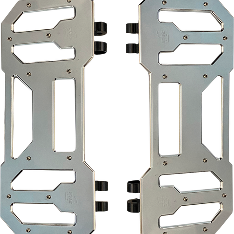 PRO-ONE PERF.MFG. Pro Board V1 Floorboards - Chrome 500770 - Team Dream Rides