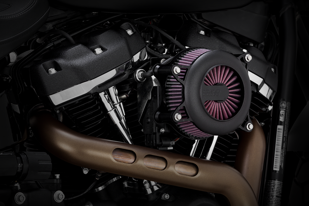 VANCE & HINES VO2 Rogue Air Intake Kit - Wrinkle Black (Part Number 40381)