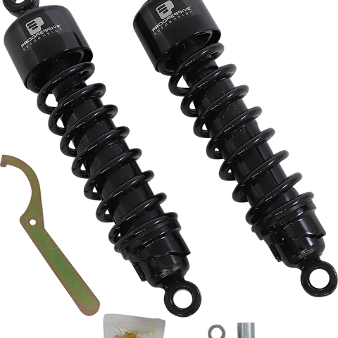 Progressive Suspension 412 Series Heavy Duty Shock - 12.5 Inches - Perfect for Cruiser and Touring Bikes