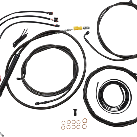 LA CHOPPERS Handlebar Cable/Brake Line Kit - Complete - 18
