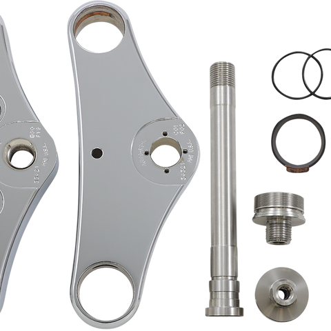 HAWG HALTERS Triple Tree Kit - Chrome - 49 mm 49WGCR3-HFS - Team Dream Rides