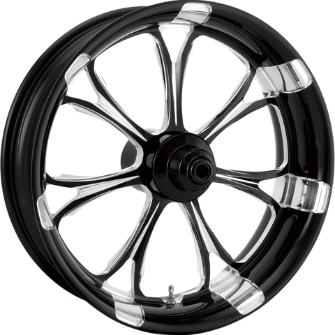 PERFORMANCE MACHINE (PM) Wheel - Paramount - Front - Dual Disc/without ABS - Platinum Cut* - 21x3.5 15197106RPMJBMP - Team Dream Rides