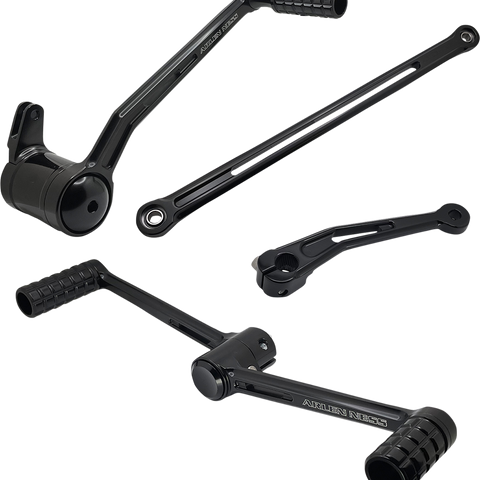 ARLEN NESS Deep Cut Foot Control Kit w/ Heel/Toe Shifter - Black 420-106