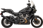 Bassani Xhaust Stainless Steel Slip-On Exhaust, Black – 1P187SSB