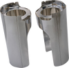 ARLEN NESS Fork Boot Cover - Chrome 125-001 - Team Dream Rides