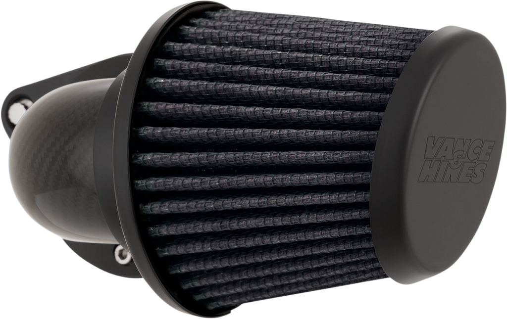 Vance & Hines VO2 Falcon Air Intake Kit - Weaved Carbon Fiber, Part 40055
