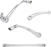 ARLEN NESS Deep Cut Foot Control Kit with Toe Shifter – Chrome (Part Number 420-109)