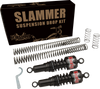 BURLY BRAND Slammer Suspension Kit B28-1007B for Custom Motorcycle Lowers Front and Rear Ends