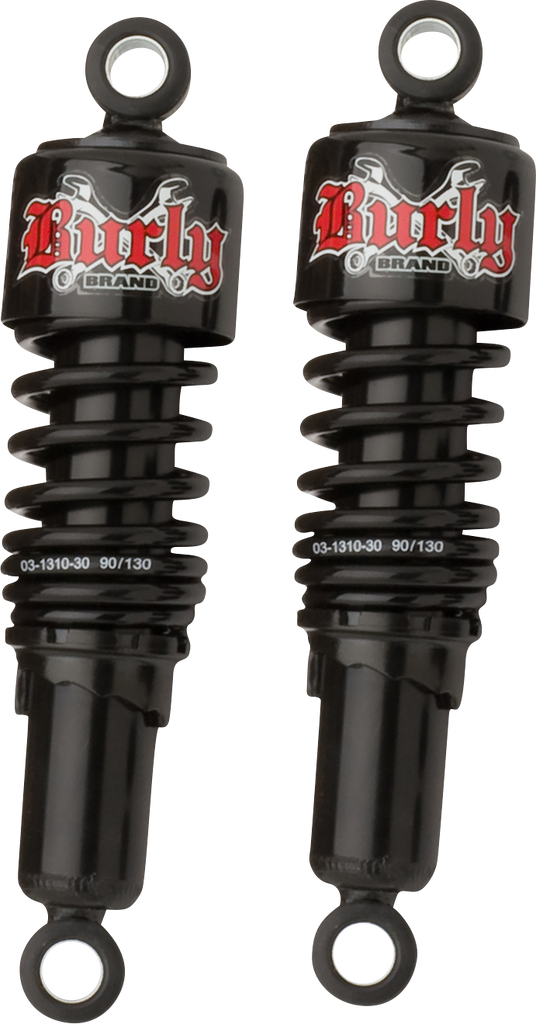 Burly Brand Slammer Shocks - 10.5 inch B28-1208B for Harley Softail