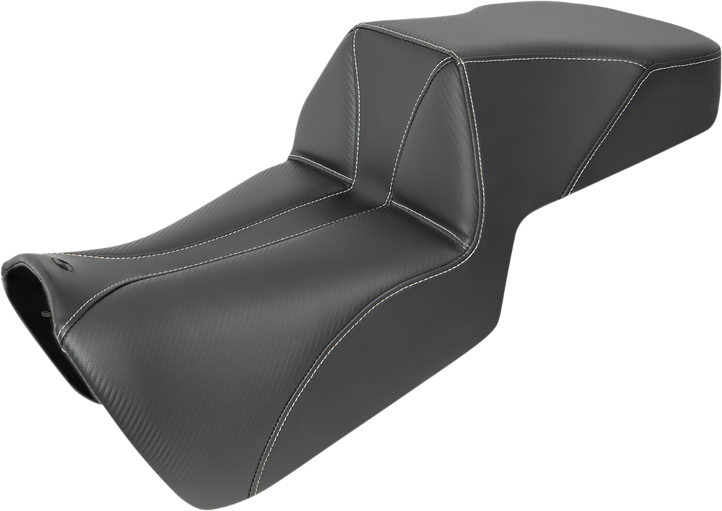 SADDLEMEN Pan America Adventure Tour Seat - Carbon Fiber/Whisper Black - Standard 821-34-200 - Team Dream Rides