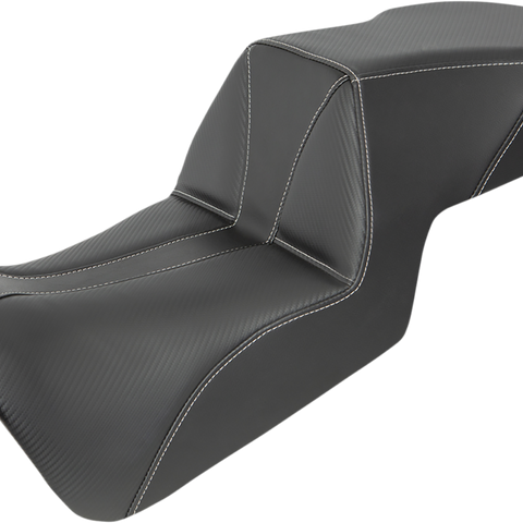 SADDLEMEN Pan America Adventure Tour Seat - Carbon Fiber/Whisper Black - Low 821-34-201 - Team Dream Rides