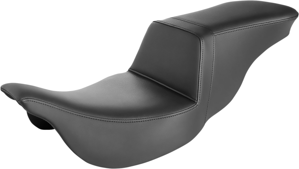 SADDLEMEN Tour Step-Up Seat - Smooth - Black - FL '08-'22 808-07B-194 - Team Dream Rides