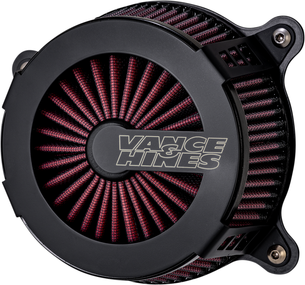 Vance & Hines VO2 Cage Fighter Air Intake Kit - Black Contrast 40366