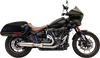 Bassani Xhaust 1S78SS 2-into-1 Stainless Steel Exhaust System with 4-Inch Superbike Muffler