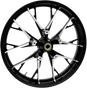 COASTAL MOTO Wheel - Marlin - Front - Dual Disc/without ABS - Black Cut - 21x3.5 3D-MAR213BC07 - Team Dream Rides