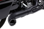 COBRA Turn Out 2-into-1 Exhaust System - Black 6270B-1 - Team Dream Rides