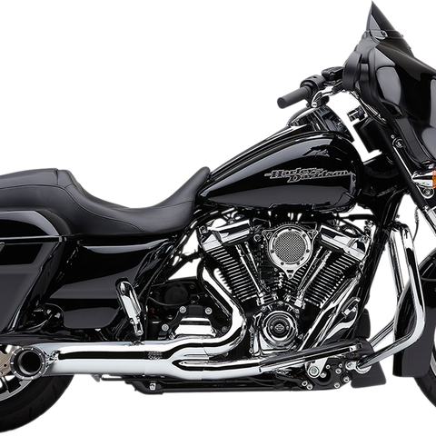 COBRA Turn Out 2-into-1 Exhaust System - Chrome 6271-1 - Team Dream Rides