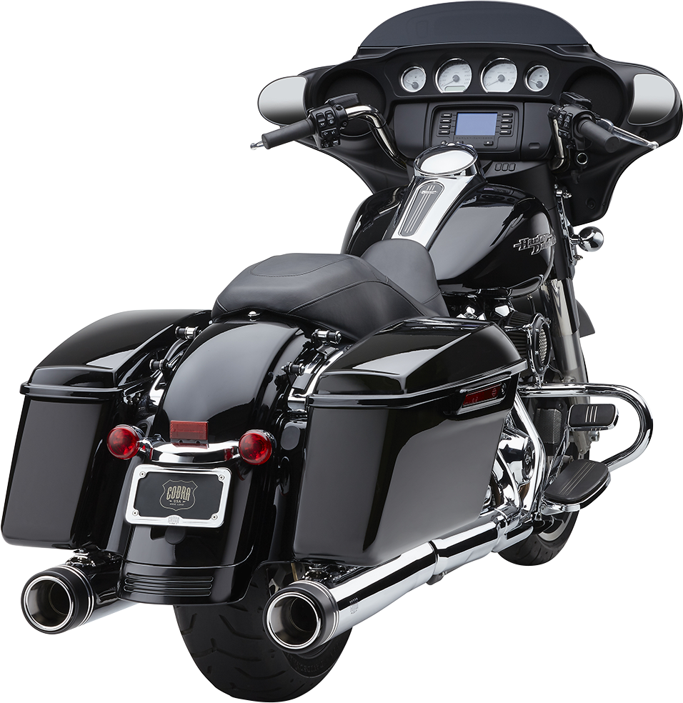 COBRA 4-1/2" Neighbor Haters? Series Mufflers - Chrome 6291 - Team Dream Rides