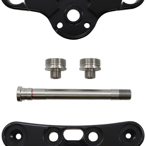 HAWG HALTERS Triple Tree Kit - Black - 49 mm 49WGAR3-ST18 - Team Dream Rides