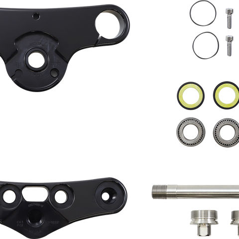 HAWG HALTERS Triple Tree Kit - Black - 49 mm 49WGAR6-ST18 - Team Dream Rides