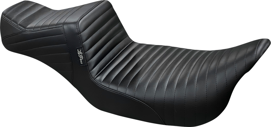 LE PERA Tailwhip Daddy Long Legs Seat - Pleated - Black - Touring '08-'23 LK-587DLPT - Team Dream Rides